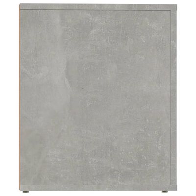 vidaXL Nočna omarica betonsko siva 50x39x47 cm