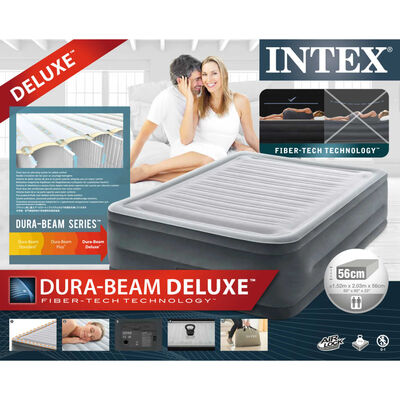 Intex Napihljiva postelja Dura-Beam Deluxe Comfort Plush 56 cm
