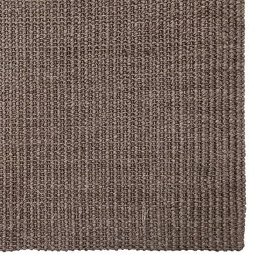 vidaXL Preproga naravni sisal 80x300 cm rjava