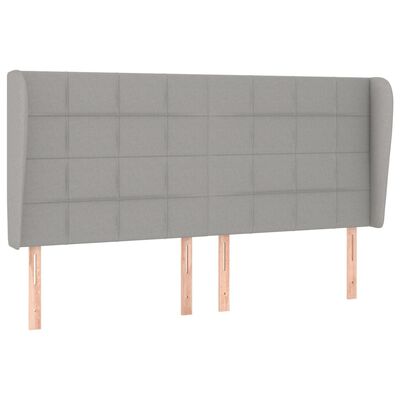 vidaXL Box spring postelja z vzmetnico svetlo siva 160x200 cm žamet