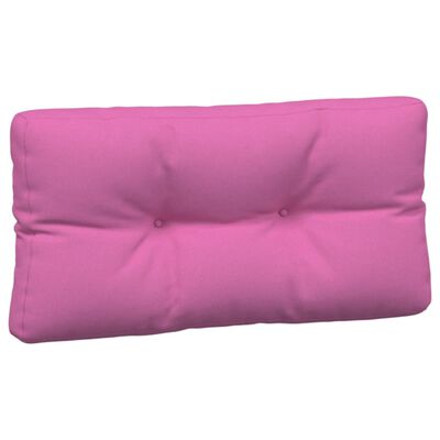 vidaXL Blazine za kavč iz palet 7 kosov roza blago