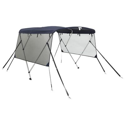 vidaXL Bimini tenda s 3 loki in stranicami 183x(154-167)x137 cm