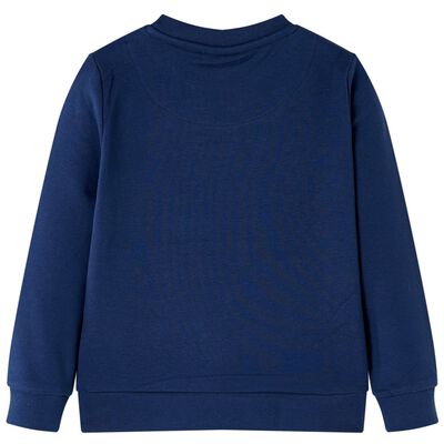 Otroški pulover mornarsko moder 140