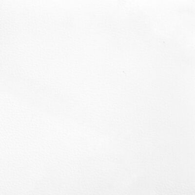 vidaXL Vzglavje z ušesi belo 183x16x78/88 cm umetno usnje