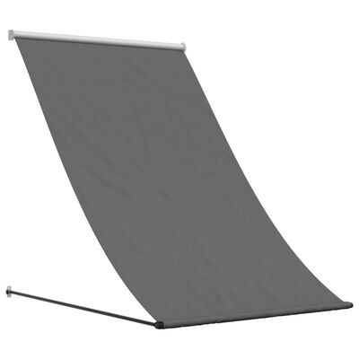 vidaXL Zložljiva tenda antracit 250x150 cm tkanina in jeklo