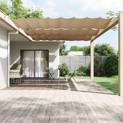 vidaXL Vertikalna markiza taupe 250x360 cm tkanina oxford