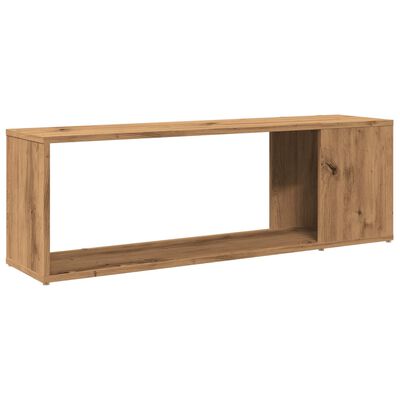 vidaXL TV omarica artisan hrast 100x24x32 cm inženirski les