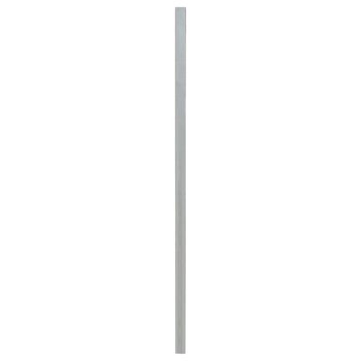 vidaXL Ograjni stebrički 10 kosov srebrni 200 cm pocinkano jeklo
