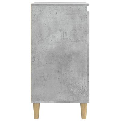 vidaXL Nočna omarica betonsko siva 40x35x70 cm inženirski les