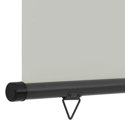 vidaXL Balkonska stranska tenda 122x250 cm siva