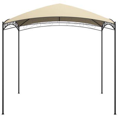 vidaXL Paviljon 3x4x2,65 m taupe barve 180 g/m²