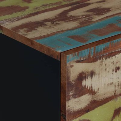 vidaXL Klubska mizica 80x50x40 cm trden predelan les in inženirski les