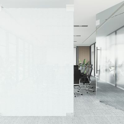 vidaXL Okenska folija matirana črte 60x2000 cm PVC