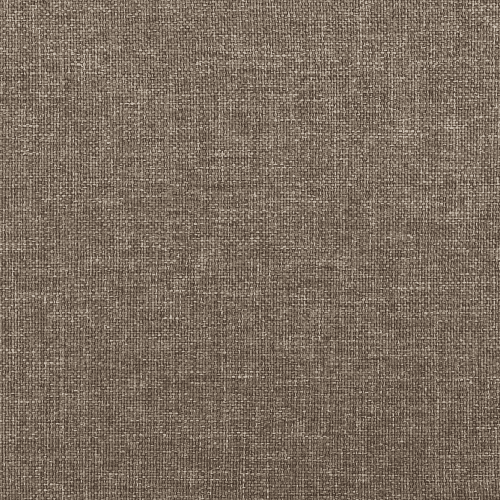 vidaXL Box spring postelja z vzmetnico taupe 140x200 cm blago