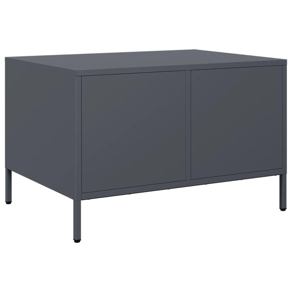 vidaXL TV omarica antracit 68x50x43,5 cm hladno valjano jeklo