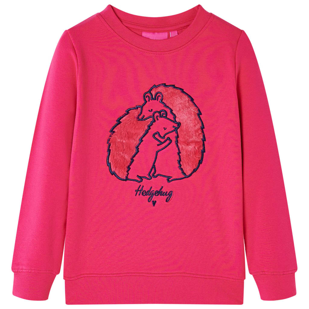 Otroški pulover živo roza 116