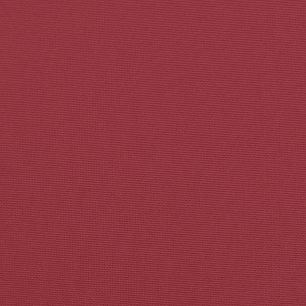 vidaXL Blazina za vrtno klop vinsko rdeča 180x50x3 cm oxford tkanina