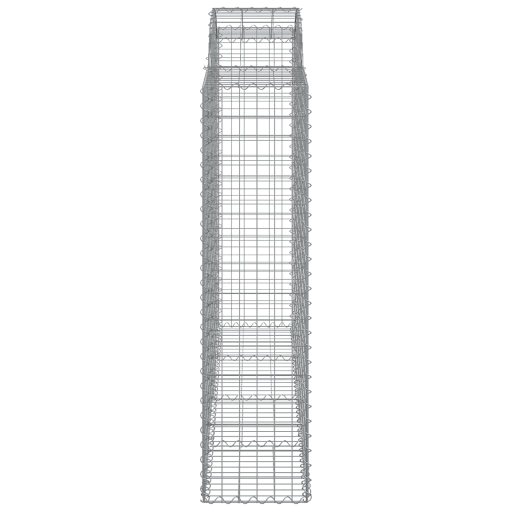 vidaXL Obokane gabion košare 20kosi 200x50x160/180 cm pocinkano železo