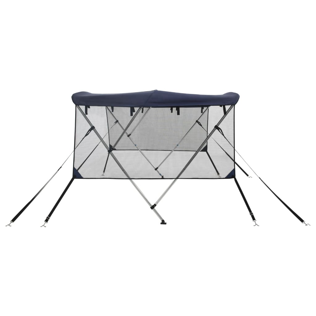 vidaXL Bimini tenda s 3 loki in stranicami 183x(154-167)x137 cm