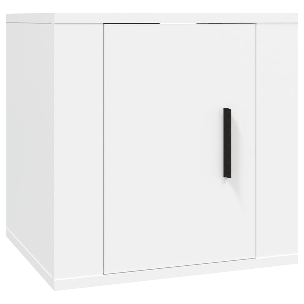 vidaXL Stenska TV omarica 2 kosa bela 40x34,5x40 cm