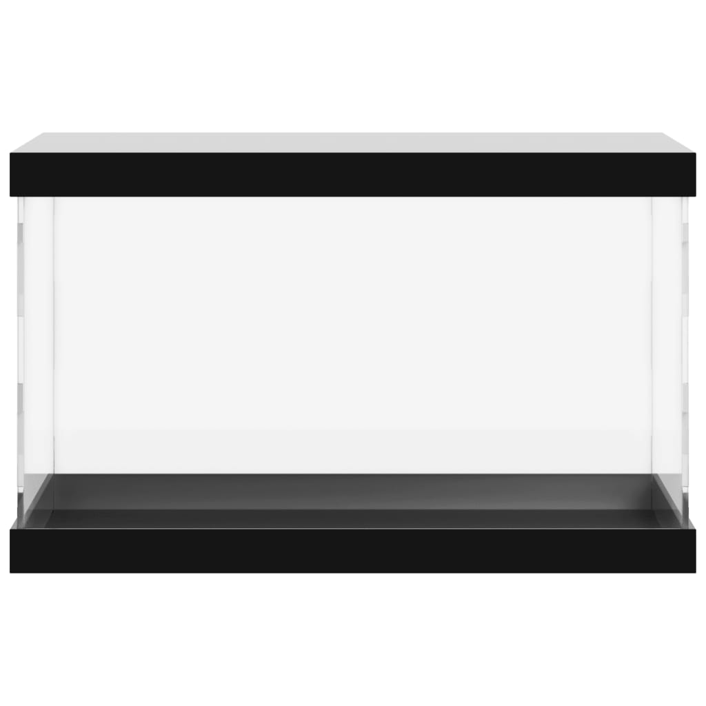 vidaXL Razstavna škatla prozorna 31x17x19 cm akril