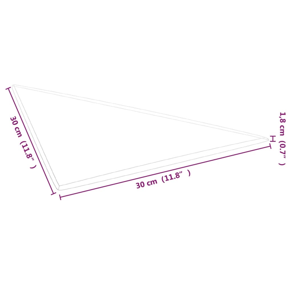 vidaXL Stenski paneli 12 kosov modri 30x30 cm žamet 0,54 m²