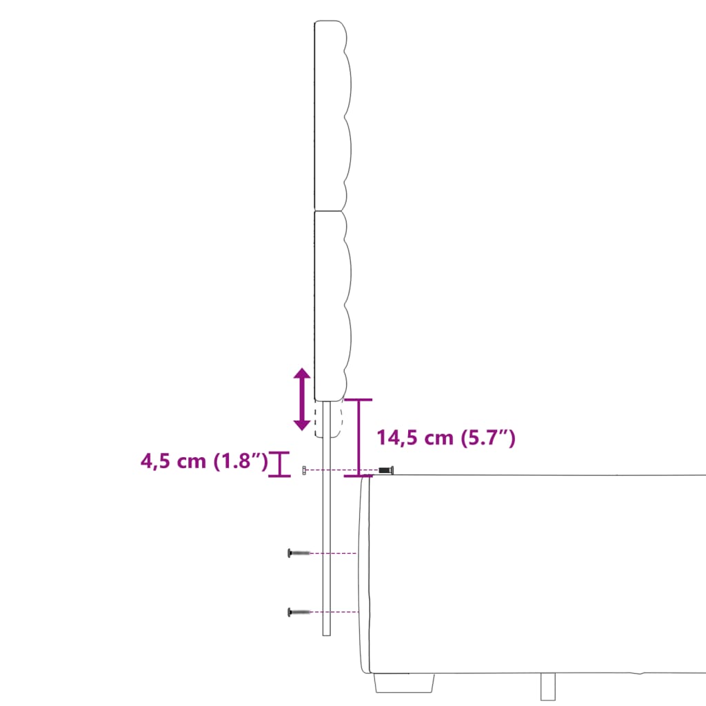 vidaXL Box spring postelja z vzmetnico roza 140x200 cm žamet