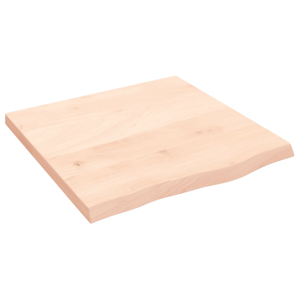 vidaXL Kopalniški pult 60x60x(2-4) cm neobdelan trden les