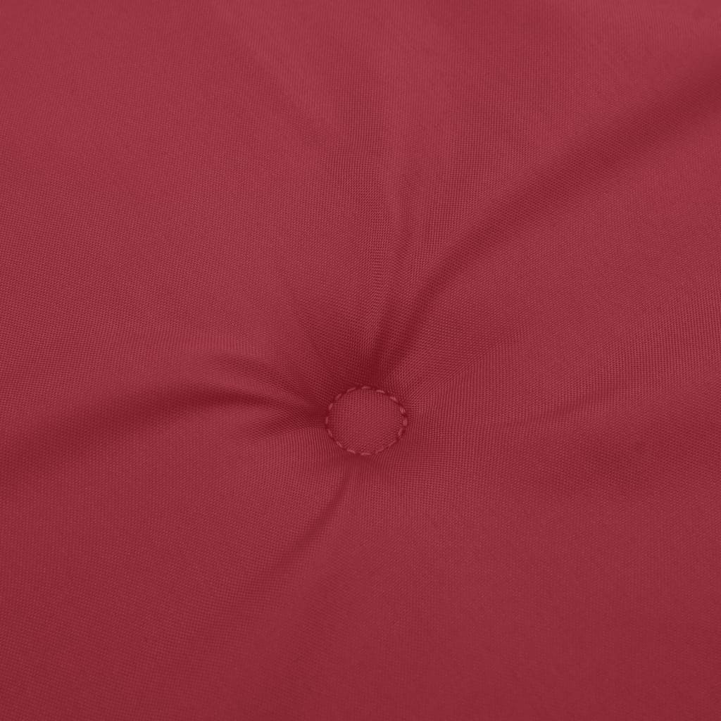 vidaXL Blazina za vrtno klop vinsko rdeča 180x50x3 cm oxford tkanina
