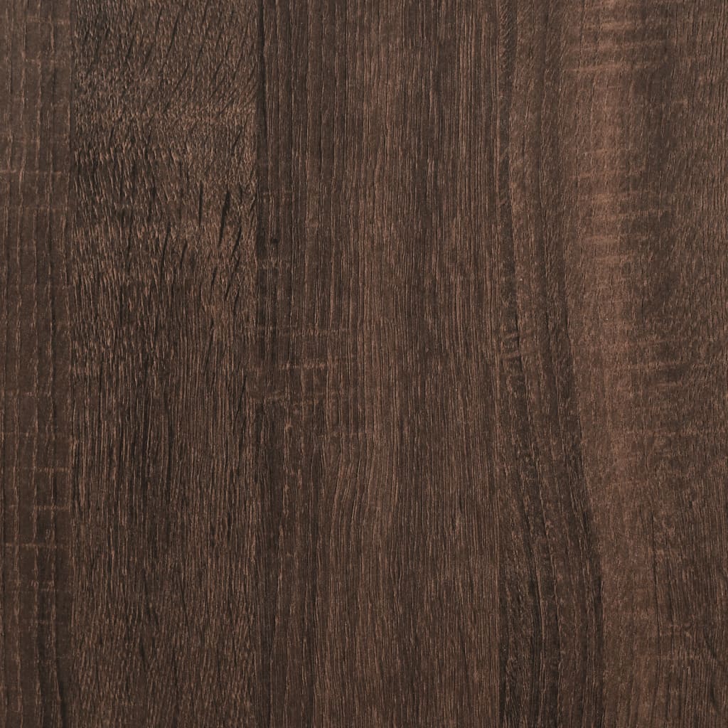 vidaXL Omarica za umivalnik rjavi hrast 60x33x60 cm inženirski les