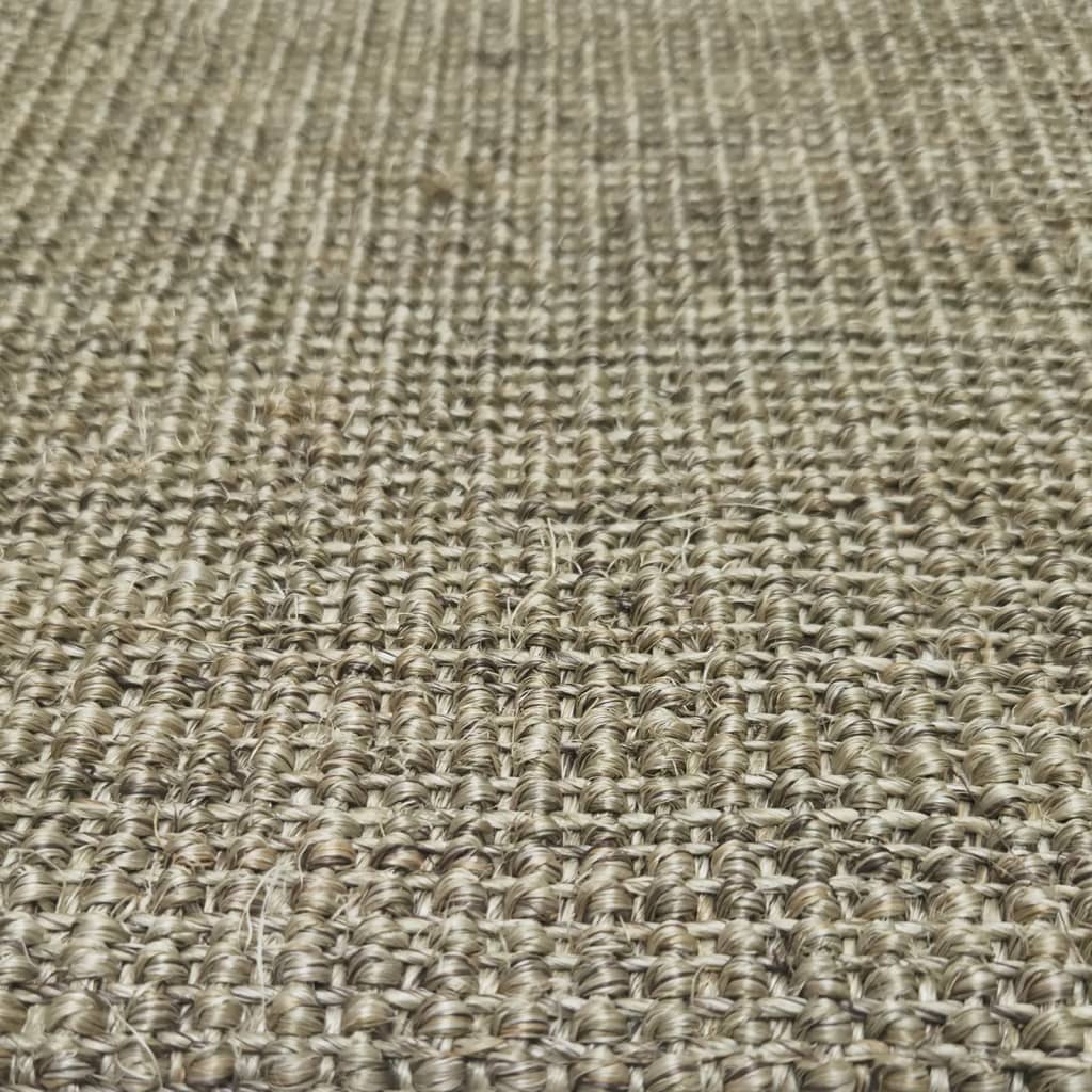 vidaXL Preproga iz sisala za praskalnik taupe 66x350 cm