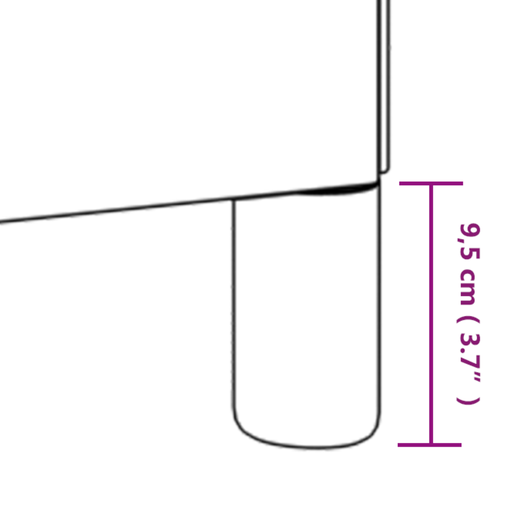 vidaXL Posteljni okvir z vzglavjem temno zelen 80x200 cm žamet