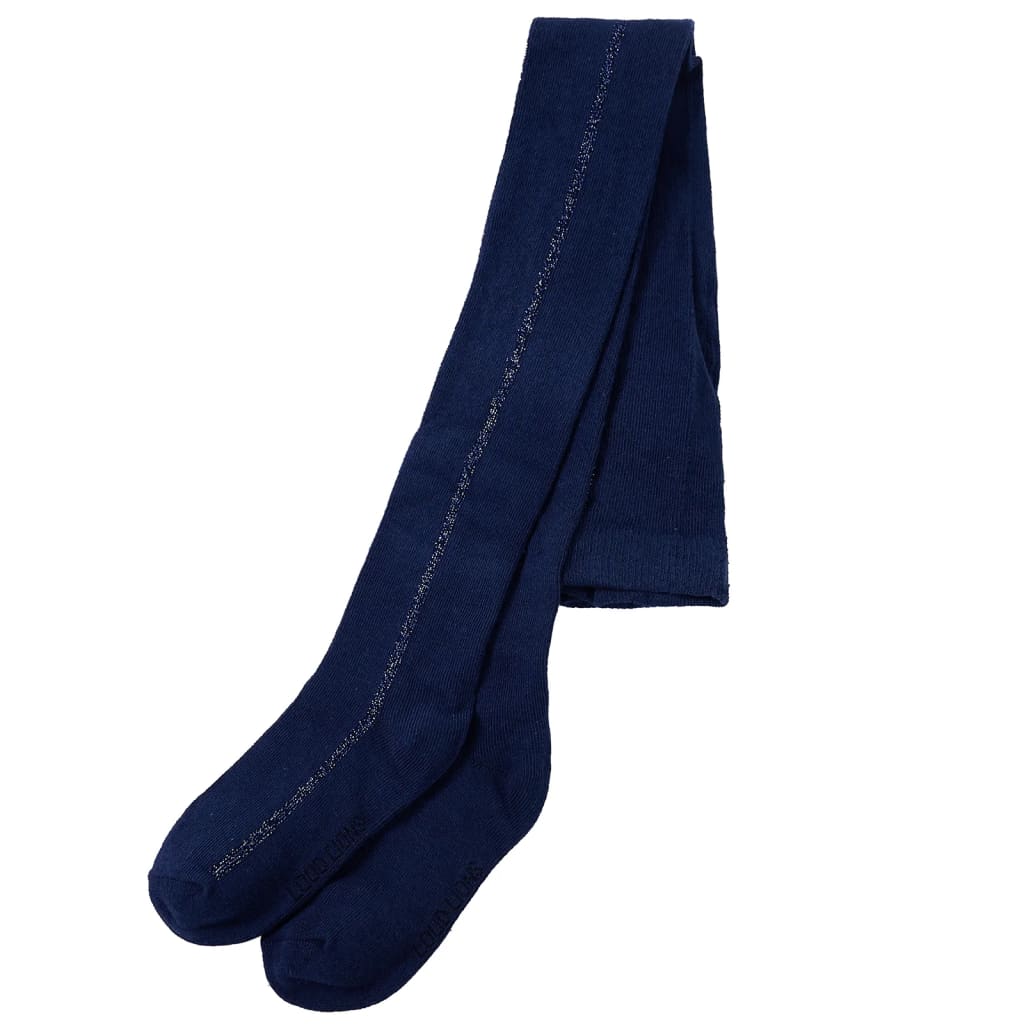 Otroške hlačne nogavice mornarsko modre 140