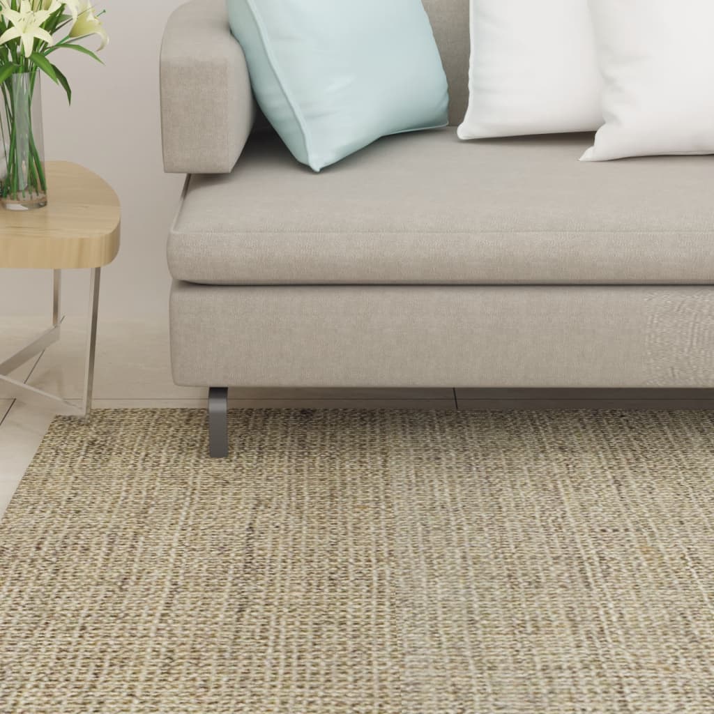 vidaXL Preproga naravni sisal 66x200 cm zelena