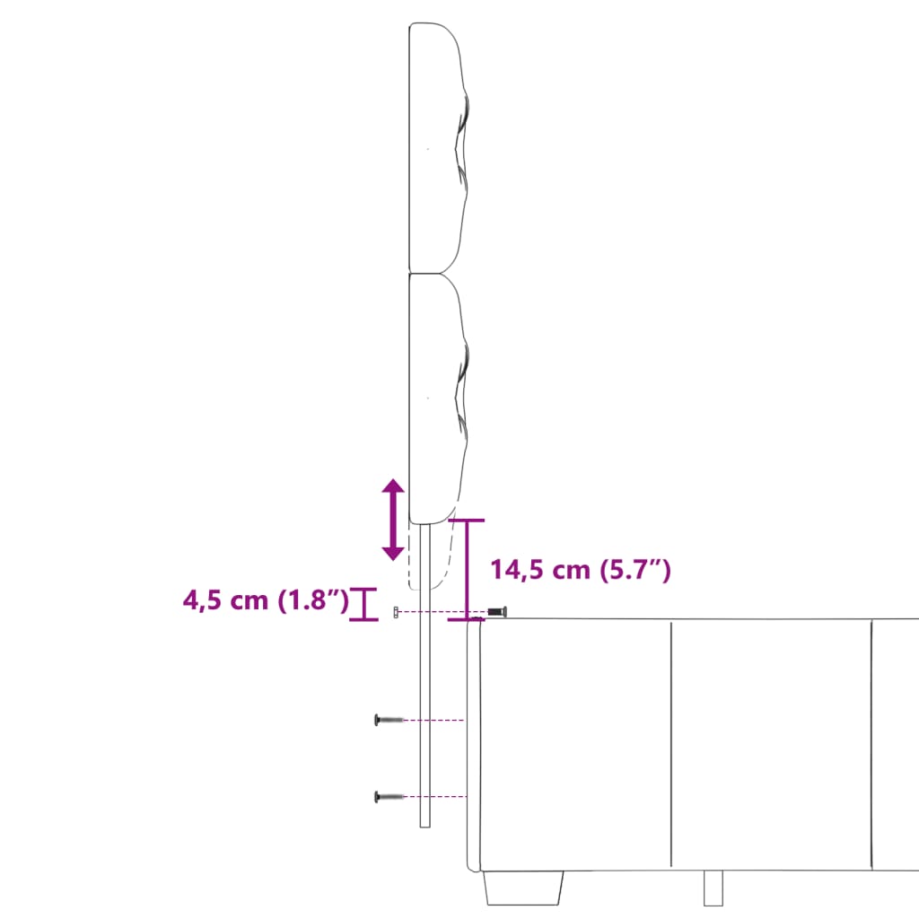 vidaXL Box spring postelja z vzmetnico črna 140x200 cm blago