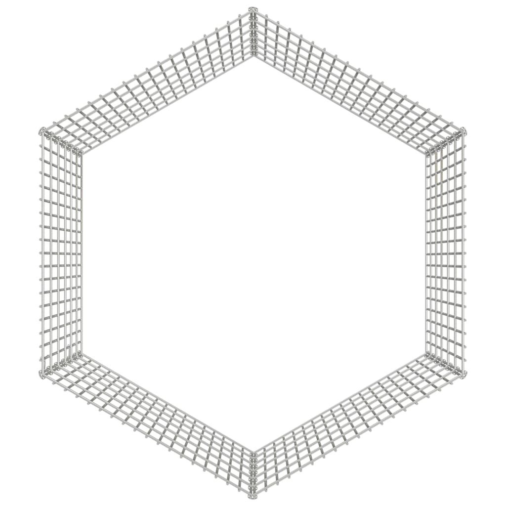 vidaXL Ograda za živali na prostem s 6 paneli 54x60 cm železo