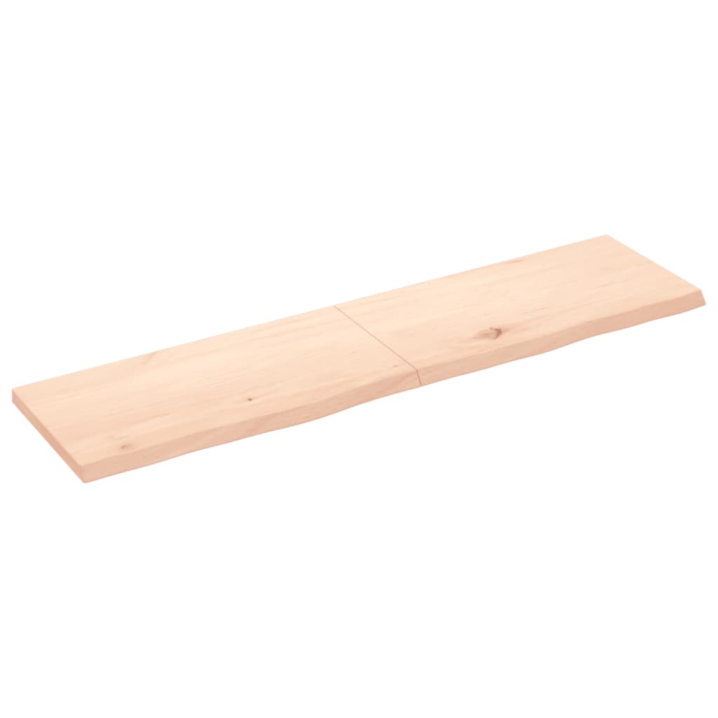 vidaXL Kopalniški pult 160x40x(2-4) cm neobdelan trden les