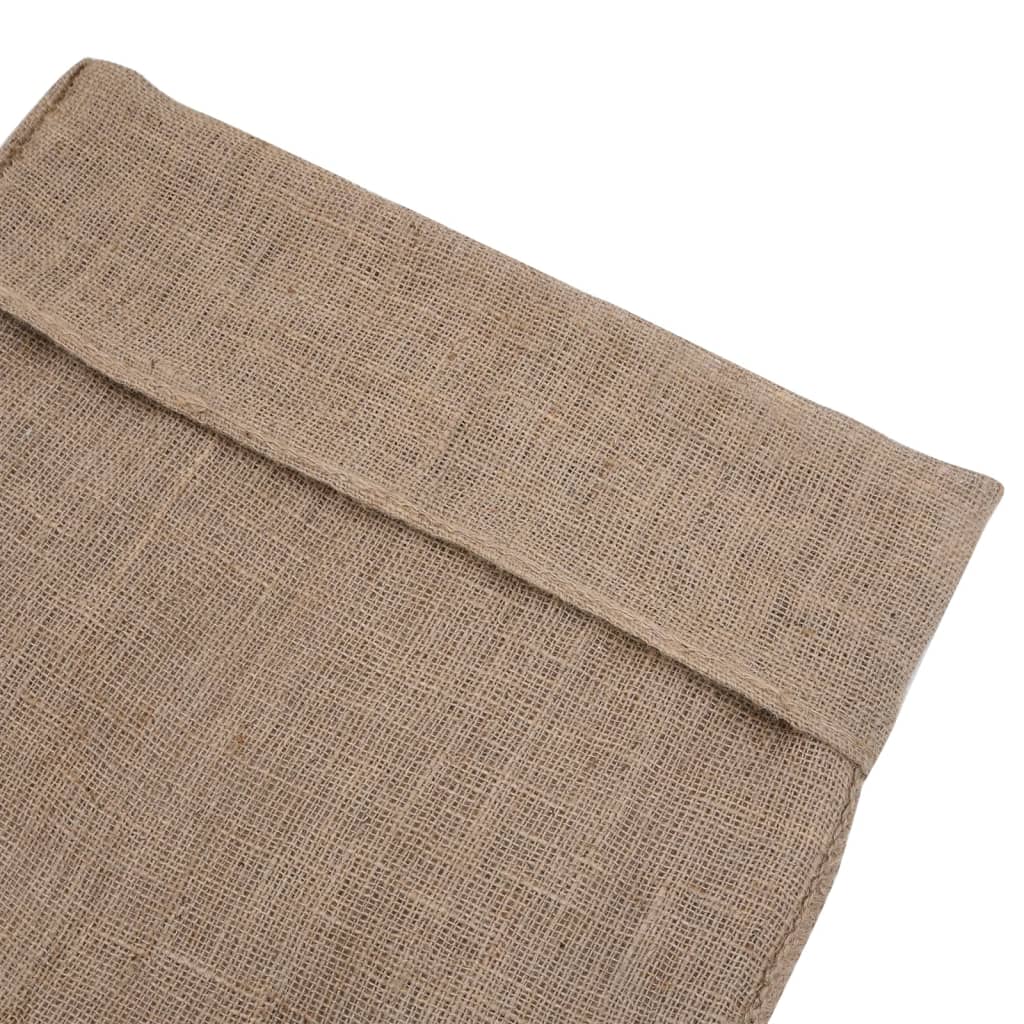 vidaXL Vreče iz jute 5 kosov 65x135 cm 100 % juta 220 gsm