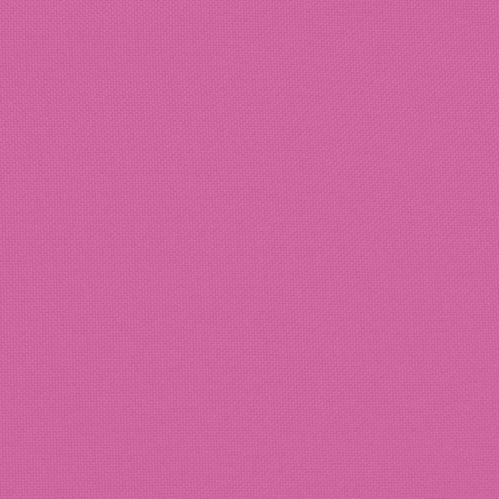 vidaXL Blazine za kavč iz palet 7 kosov roza blago