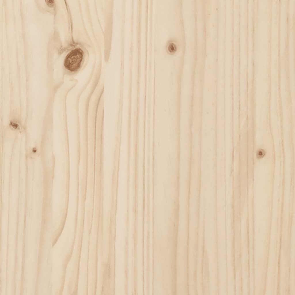 vidaXL Mizna plošča 100x50x2,5 cm trdna borovina