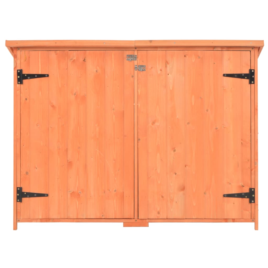 vidaXL Vrtna lopa 128x42x91 cm les