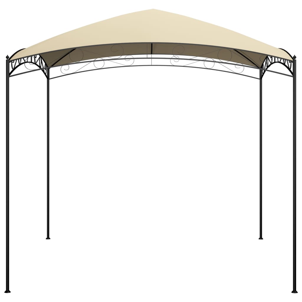 vidaXL Paviljon 3x4x2,65 m taupe barve 180 g/m²